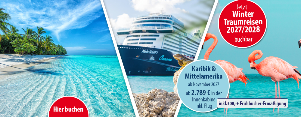 Mein Schiff Winter 2027/28 Mittelamerika