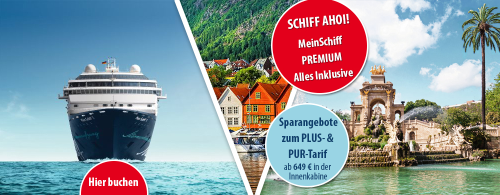 TUI Cruises PLUS & PUR Preise