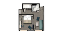 Familienkabine Außen B Familienkabine Außen B