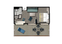 Familienkabine Balkon Familienkabine Balkon