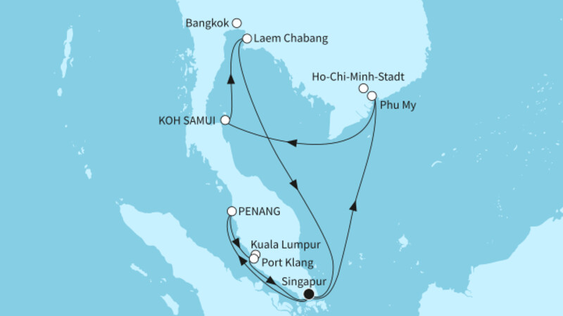 13 Nächte - Faszination Südostasien - ab/bis Singapur 13 Nächte - Faszination Südostasien - ab/bis Singapur