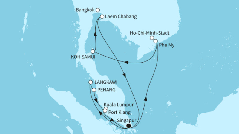 14 Nächte - Festtage in Südostasien - ab/bis Singapur 14 Nächte - Festtage in Südostasien - ab/bis Singapur