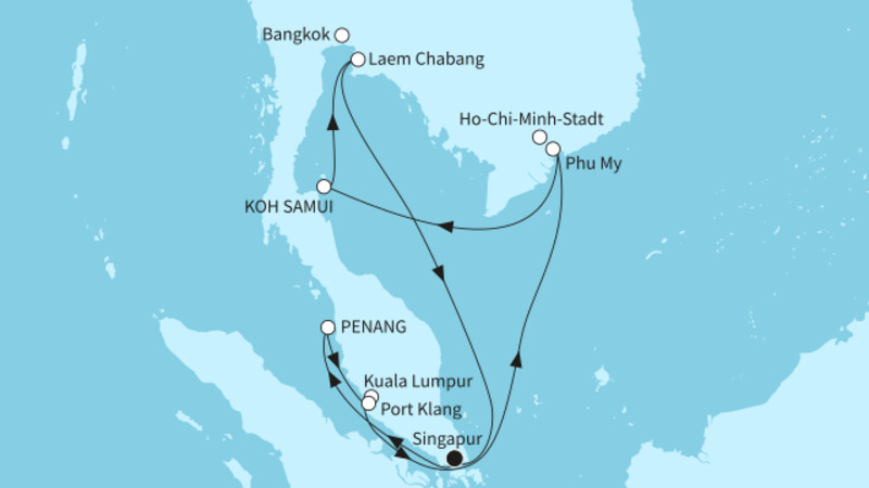 13 Nächte - Faszination Südostasien - ab/bis Singapur 13 Nächte - Faszination Südostasien - ab/bis Singapur