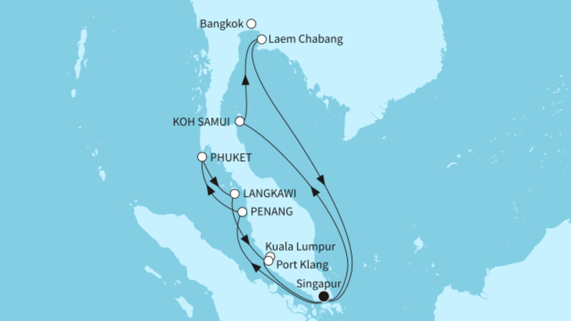 13 Nächte - Faszination Südostasien - ab/bis Singapur 13 Nächte - Faszination Südostasien - ab/bis Singapur