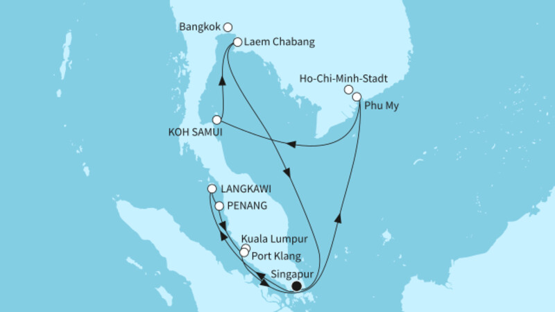14 Nächte - Faszination Südostasien - ab/bis Singapur 14 Nächte - Faszination Südostasien - ab/bis Singapur
