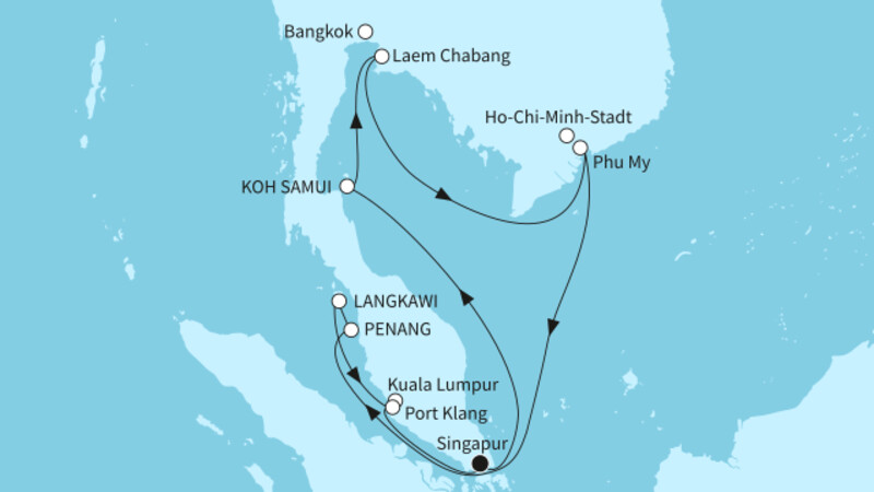 14 Nächte - Faszination Südostasien - ab/bis Singapur 14 Nächte - Faszination Südostasien - ab/bis Singapur