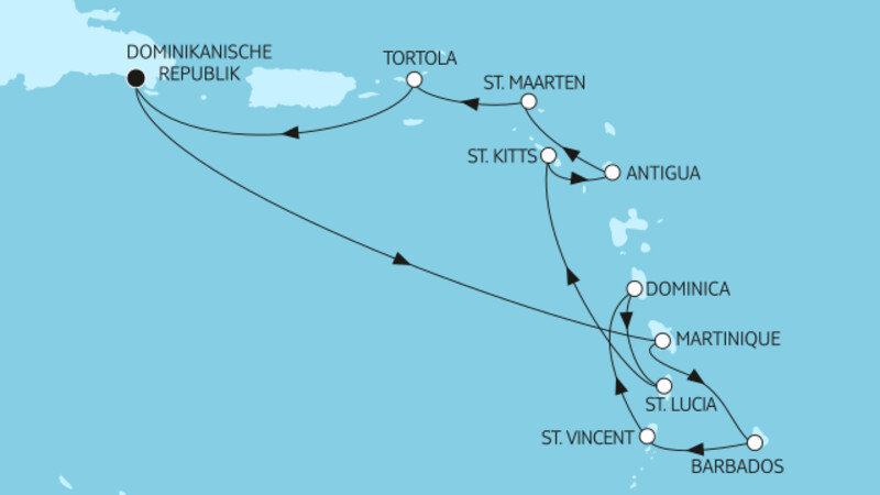 14 Nächte - Karibische Inseln III