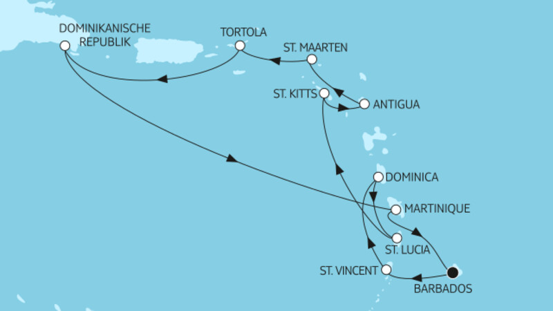 14 Nächte - Karibische Inseln IV