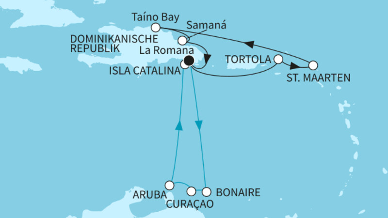 14 Nächte - Festtage in der Karibik - ab/bis La Romana 14 Nächte - Festtage in der Karibik - ab/bis La Romana