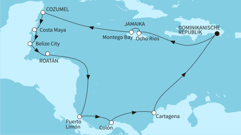 14 Nächte - Festtage in Mittelamerika- ab/bis La Romana 14 Nächte - Festtage in Mittelamerika- ab/bis La Romana