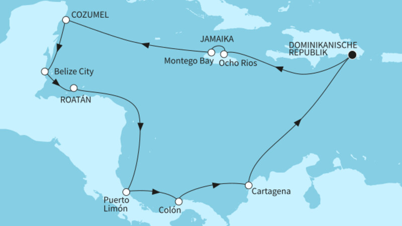 14 Nächte - Best of Mittelamerika - ab/bis La Romana 14 Nächte - Best of Mittelamerika - ab/bis La Romana
