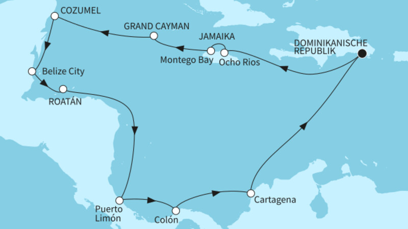 14 Nächte - Best of Mittelamerika - ab/bis La Romana 14 Nächte - Best of Mittelamerika - ab/bis La Romana