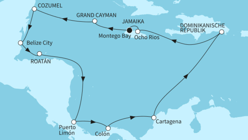 14 Nächte - Best of Mittelamerika - ab/bis Montego Bay 14 Nächte - Best of Mittelamerika - ab/bis Montego Bay