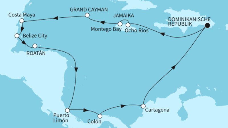 14 Nächte - Best of Mittelamerika - ab/bis La Romana 14 Nächte - Best of Mittelamerika - ab/bis La Romana