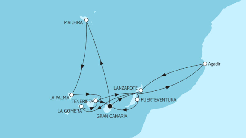 Kanaren mit Lanzarote I & Madeira III