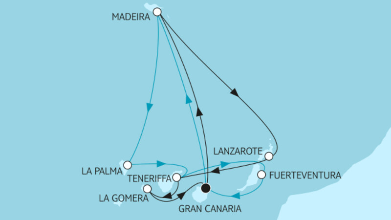 Kanaren mit Madeira III & Lanzarote