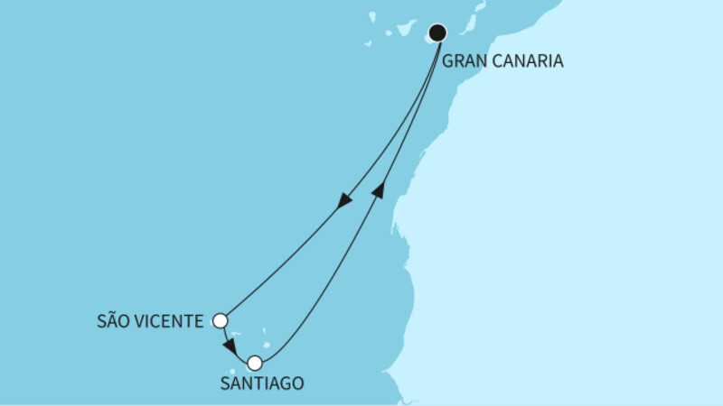 7 Nächte - Kanaren mit Kapverdischen Inseln -ab/bis Las Palmas 7 Nächte - Kanaren mit Kapverdischen Inseln -ab/bis Las Palmas
