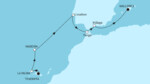 10 Nächte - Atlantikinseln und Spaniens Sonnenküste - ab Santa Cruz/bis Palma 