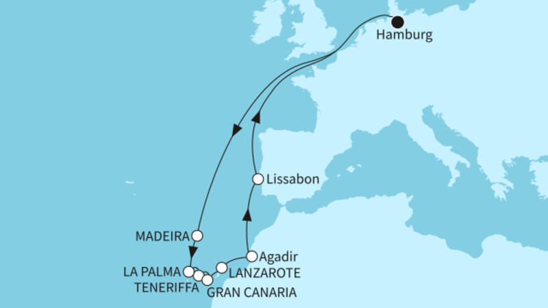 19 Nächte - Zeitlose Kanaren - ab/bis Hamburg 19 Nächte - Zeitlose Kanaren - ab/bis Hamburg