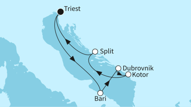7 Nächte - Sonnenseiten der Adria - ab/bis Triest 7 Nächte - Sonnenseiten der Adria - ab/bis Triest