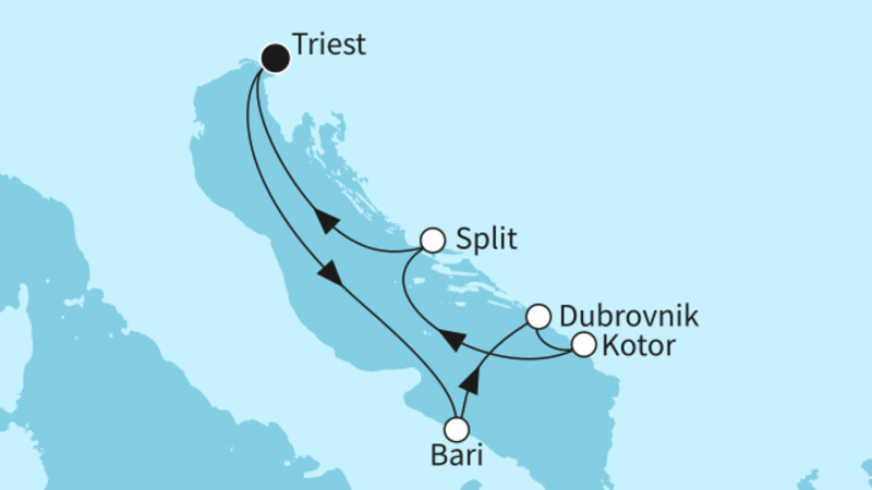 7 Nächte - Sonnenseiten der Adria - ab/bis Triest 7 Nächte - Sonnenseiten der Adria - ab/bis Triest