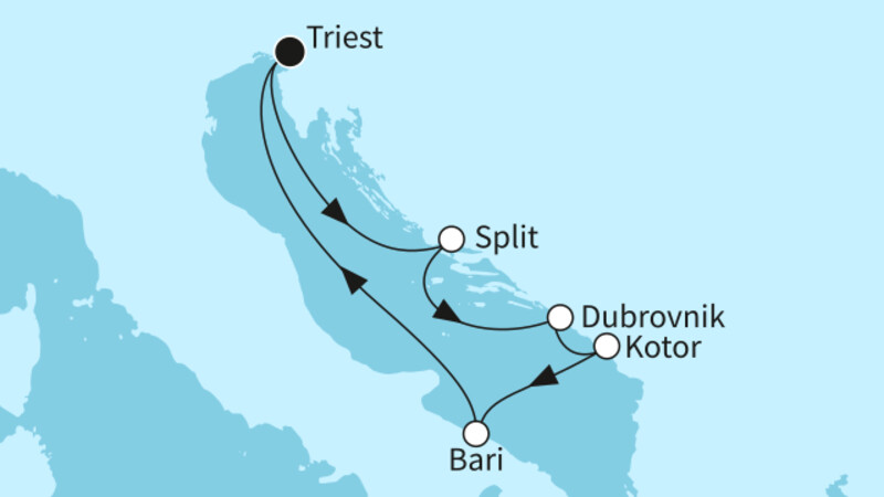 7 Nächte - Sonnenseiten der Adria - ab/bis Triest 7 Nächte - Sonnenseiten der Adria - ab/bis Triest