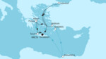 14 Nächte - Östliches Mittelmeer intensiv - ab/bis Heraklion