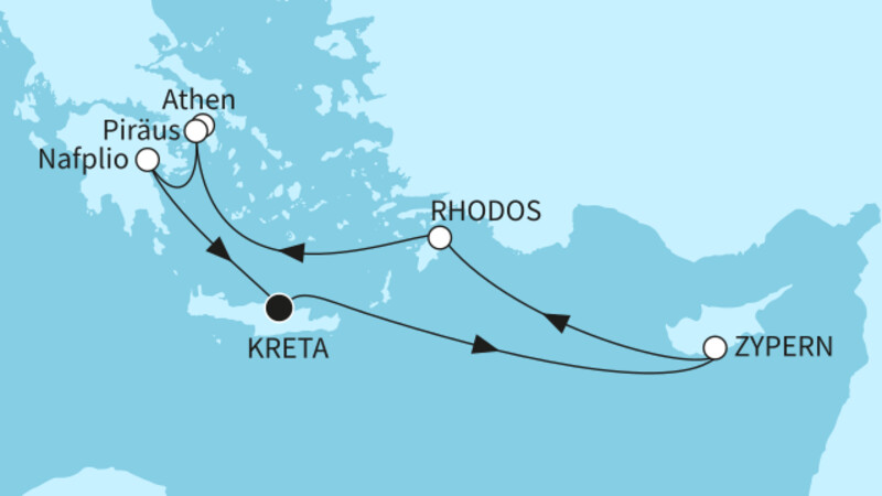 7 Nächte - Zauberhafte Inseln - ab/bis Heraklion 7 Nächte - Zauberhafte Inseln - ab/bis Heraklion