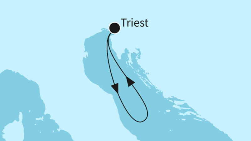 3 Nächte - Vorpremieren-Reise - ab/bis Triest 3 Nächte - Vorpremieren-Reise - ab/bis Triest
