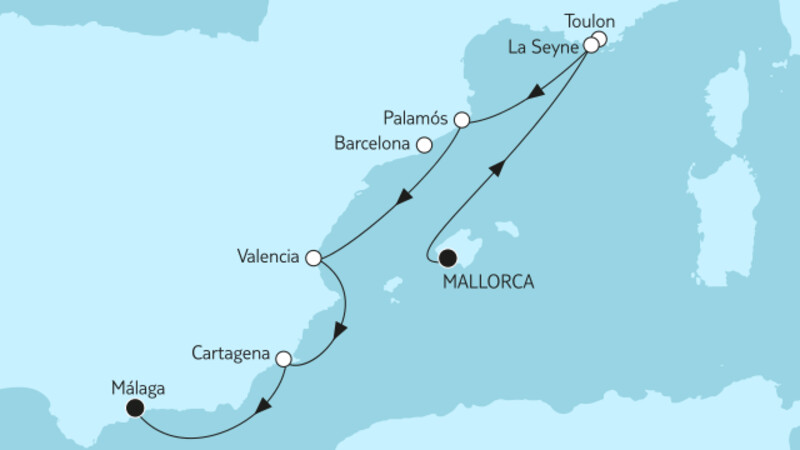 Mallorca bis Málaga I