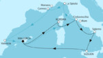 14 Nächte - Westliches Mittelmeer mit Palermo und Valencia