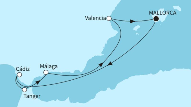7 Nächte - Südspanien für Genießer - ab/bis Palma 7 Nächte - Südspanien für Genießer - ab/bis Palma