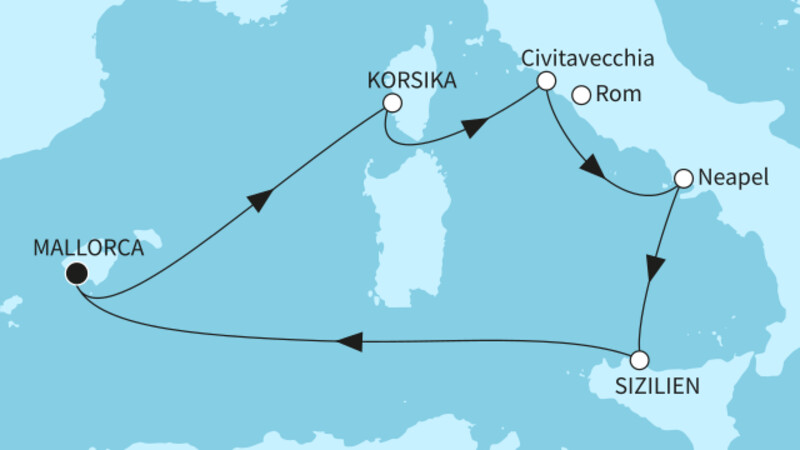 7 Nächte - Frühlingserwachen im Mittelmeer - ab/bis Palma 7 Nächte - Frühlingserwachen im Mittelmeer - ab/bis Palma