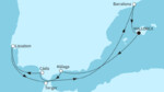 10 Nächte - Sonniges Iberien und Marokko - ab/bis Palma 10 Nächte - Sonniges Iberien und Marokko - ab/bis Palma