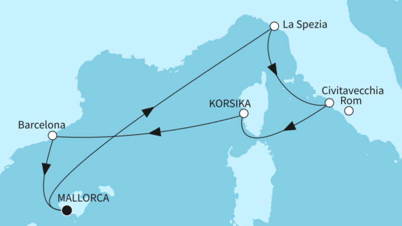 7 Nächte - Adults-only: Faszination Mittelmeer - ab/bis Palma 7 Nächte - Adults-only: Faszination Mittelmeer - ab/bis Palma