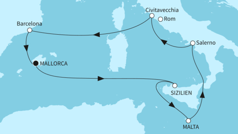 9 Nächte - Adults-only: Inselglück im Mittelmeer - ab/bis Palma 9 Nächte - Adults-only: Inselglück im Mittelmeer - ab/bis Palma