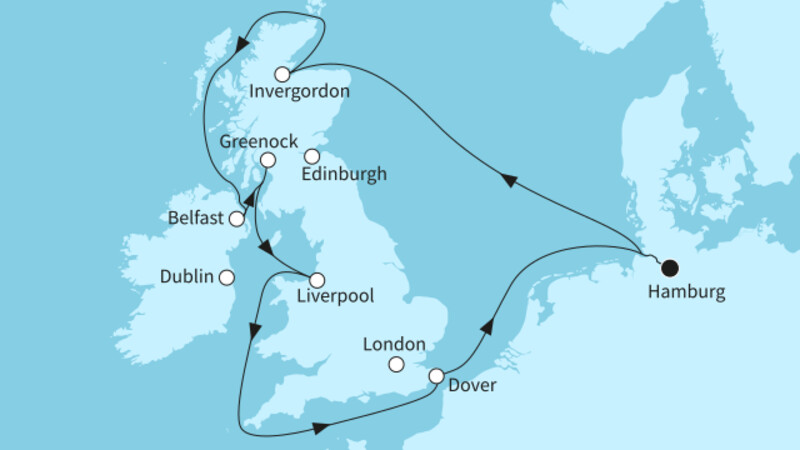 10 Nächte - Großbritanniens Schätze - ab/bis Hamburg 10 Nächte - Großbritanniens Schätze - ab/bis Hamburg