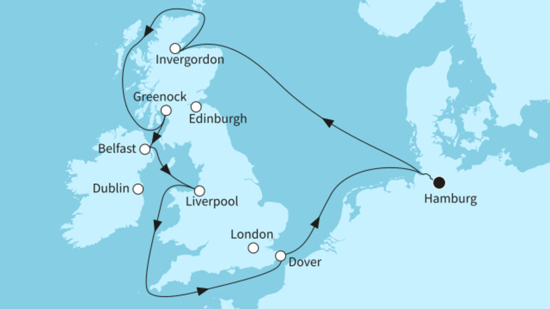 10 Nächte - Großbritanniens Schätze - ab/bis Hamburg 10 Nächte - Großbritanniens Schätze - ab/bis Hamburg