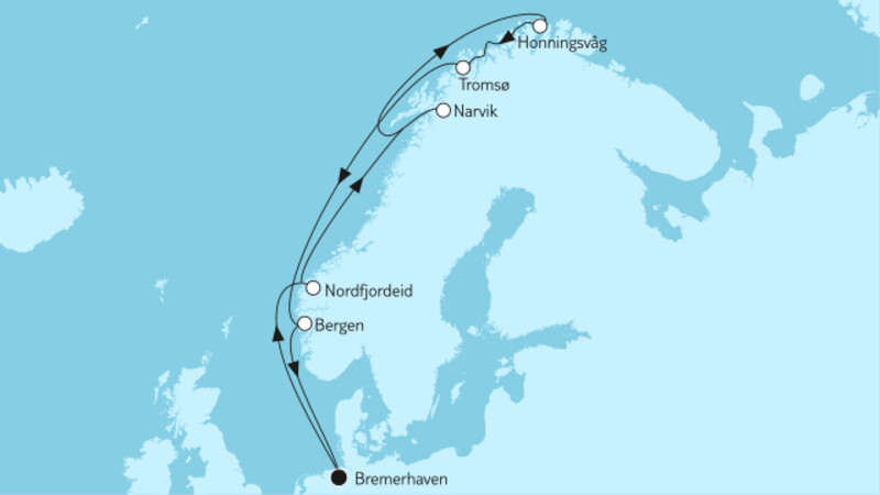 Norwegen mit Nordkap & Geirangerfjord I