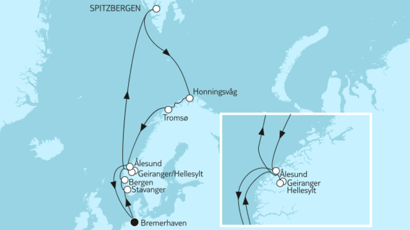 Norwegen mit Spitzbergen II