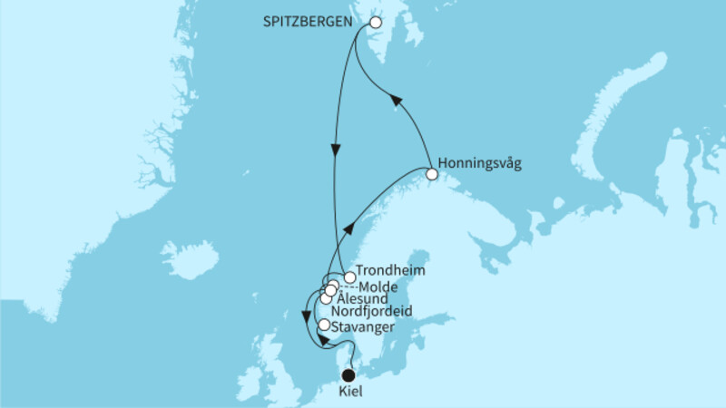 14 Nächte - Norwegen mit Nordkap & Nordfjordeid