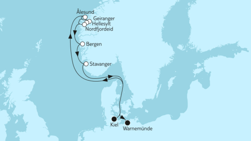 Norwegen mit Geirangerfjord & Nordfjordeid II