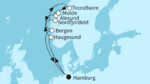 10 Nächte - Fjordland Norwegen - ab/bis Hamburg