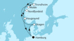 10 Nächte - Fjordland Norwegen - ab/bis Hamburg