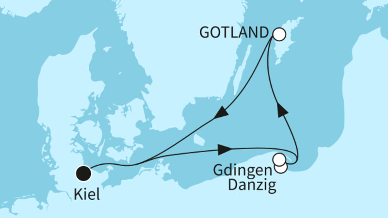 5 Nächte - Ostsee mit Gotland