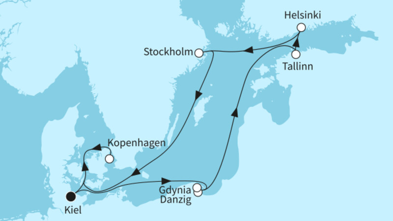 10 Nächte - Zeitlose Ostsee, hyggeliges Kopenhagen - ab/bis Kiel 10 Nächte - Zeitlose Ostsee, hyggeliges Kopenhagen - ab/bis Kiel
