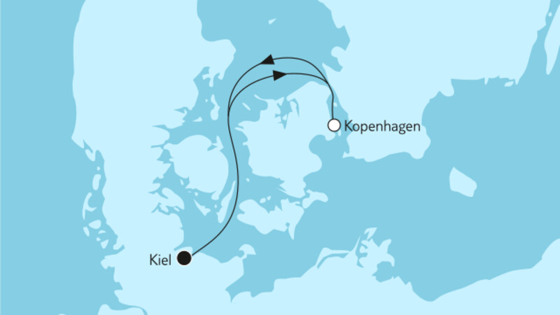 2 Nächte - Feiern unterm Sternenhimmel in Kopenhagen - ab/bis Kiel 2 Nächte - Feiern unterm Sternenhimmel in Kopenhagen - ab/bis Kiel