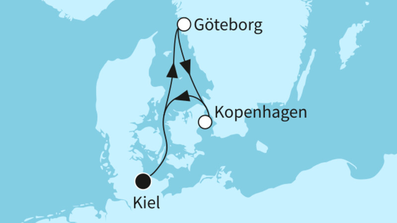 3 Nächte - Feiern unterm Sternenhimmel im Nordland - ab/bis Kiel 3 Nächte - Feiern unterm Sternenhimmel im Nordland - ab/bis Kiel