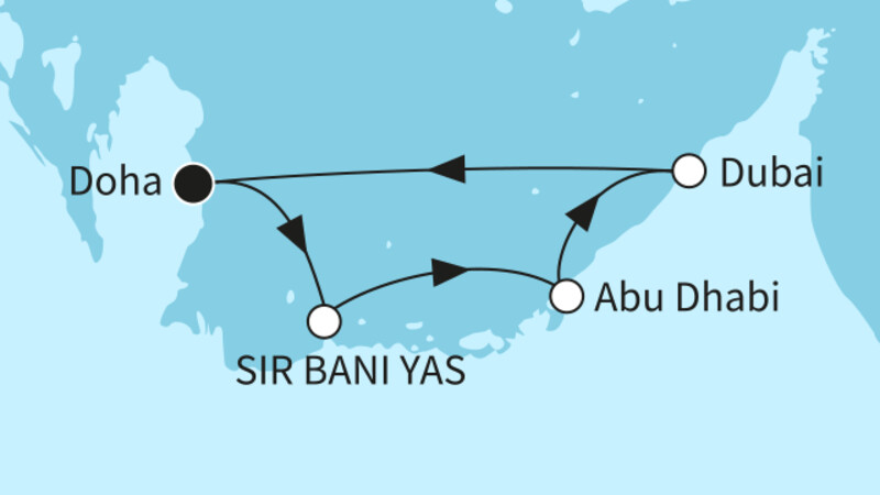 7 Nächte - Festtage im Orient - ab/bis Doha 7 Nächte - Festtage im Orient - ab/bis Doha