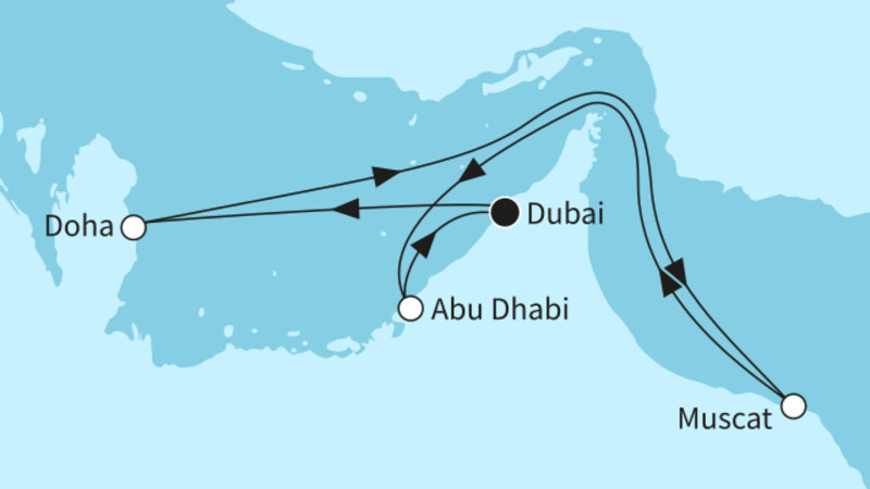 7 Nächte - Zauber des Orients - ab/bis Dubai 7 Nächte - Zauber des Orients - ab/bis Dubai